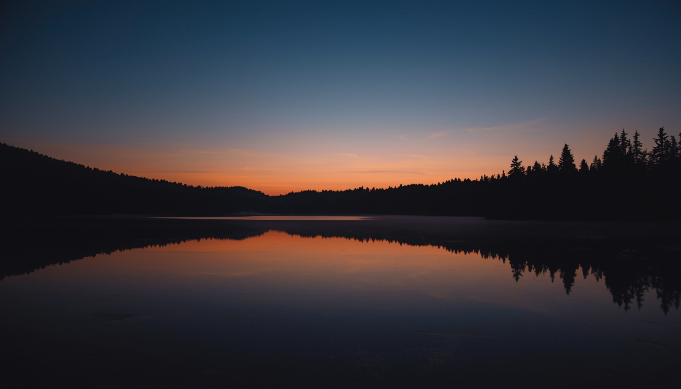 Phefxirephral evening reflection photo